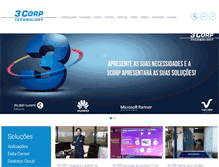 Tablet Screenshot of 3corp.com.br